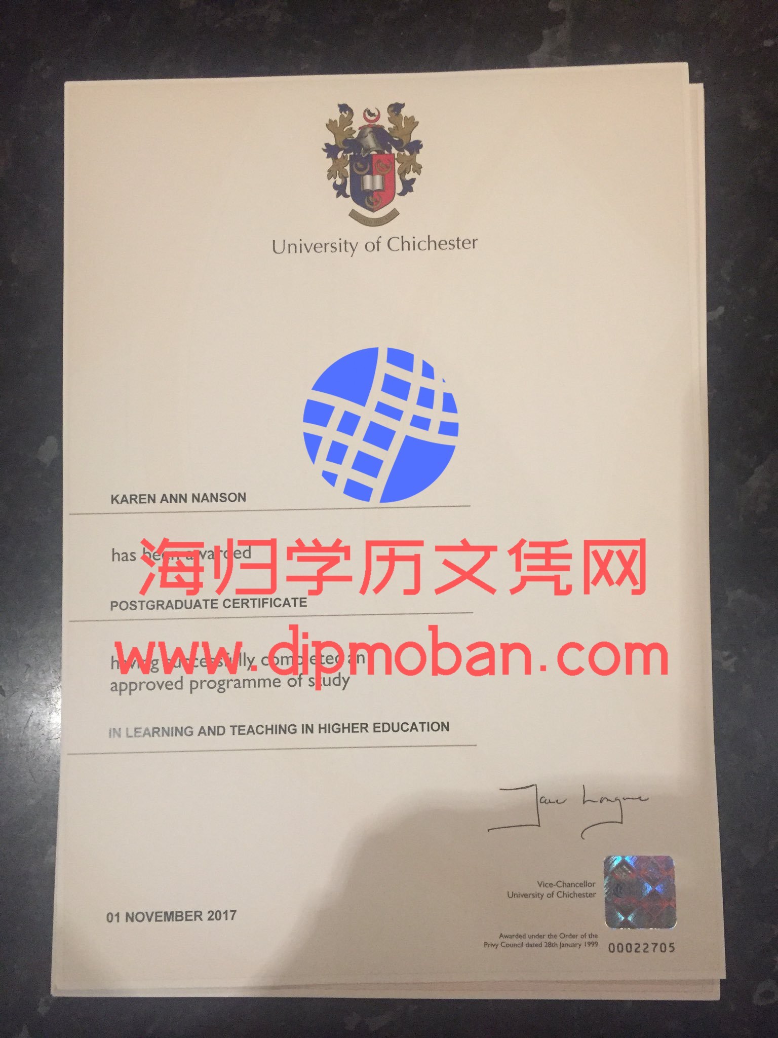 英国奇切斯特大学